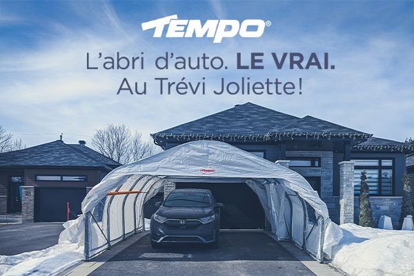 Promotions - Abris d'auto Tempo
